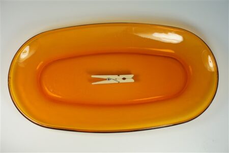 Glazen vintage schaal, Duralex