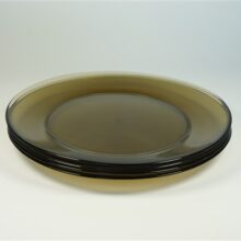 Vintage borden rookglas, Arcoroc