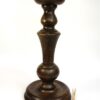 Grote houten kandelaar
