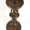 Grote houten kandelaar