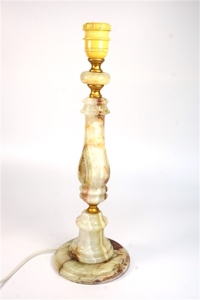 Vintage lampvoet onyx / marmer