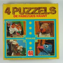 4 puzzels Fabeltjeskrant