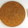 Houten wandbord mythologische vogel