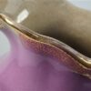 Oude / Brocante vaas groot lila paars