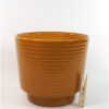 Bloempot ribbel en mosterd