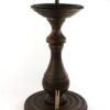 Grote houten kandelaar vintage