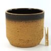 Vintage bloempot grof / kurk