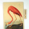 Flamingo op hout