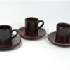 3x kop/schotel vintage