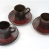 3x kop/schotel vintage