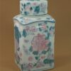 Vintage vaas pastel bloem Chinees