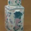 Vintage vaas pastel bloem Chinees