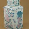 Vintage vaas pastel bloem Chinees