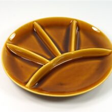 Vintage fondue bord