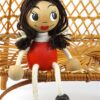 Vintage houten popje