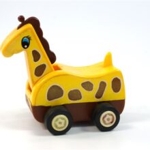 Giraffe op wielen