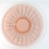 Vintage schaal roze glas