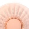 Vintage schaal roze glas