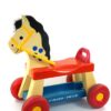 Vintage Fisher Price paard / loopwagen