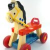 Vintage Fisher Price paard / loopwagen