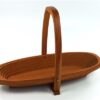 Vintage houten "uitklap" schaaltje