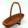 Vintage houten "uitklap" schaaltje
