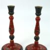 Houten kandelaars Hindeloopen