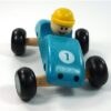 Houten race autootje