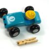 Houten race autootje