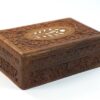Vintage houten doosje bewerkt