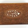 Vintage houten doosje bewerkt