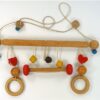 Houten boxhanger hartjes
