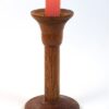 Houten kandelaar