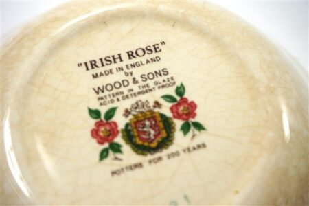 Bloemen schaaltje Irish Rose - Wood & Sons