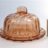 Oude stolp roze glas