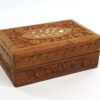 Vintage houten doosje bewerkt