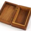 Vintage houten doosje bewerkt