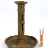 Vintage messing kandelaar / blaker
