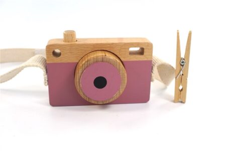 Houten fotocamera