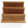 Vintage houten postbakje / briefhouder