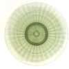 Vintage groene glazen schaal