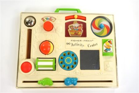 Vintage activity center Fisher Price