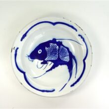 Emaile bord Chinese koi vis