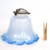 Vintage glazen lampje / lampenkap