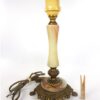 Vintage lampvoet / tafellamp marmer