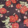 Vintage plaid bloemen