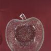 Vintage glazen schalenset appel