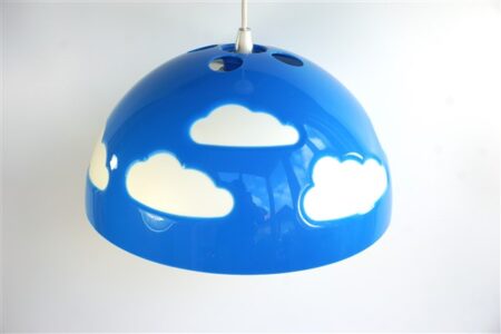 Wolkenlamp Ikea blauw