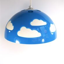 Wolkenlamp Ikea blauw