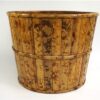 Vintage rotan plantenmand